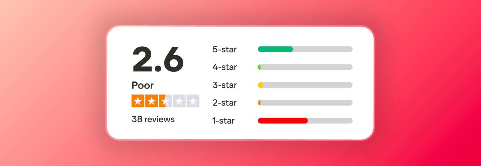 Screenshot of Nomi Trustpilot reviews