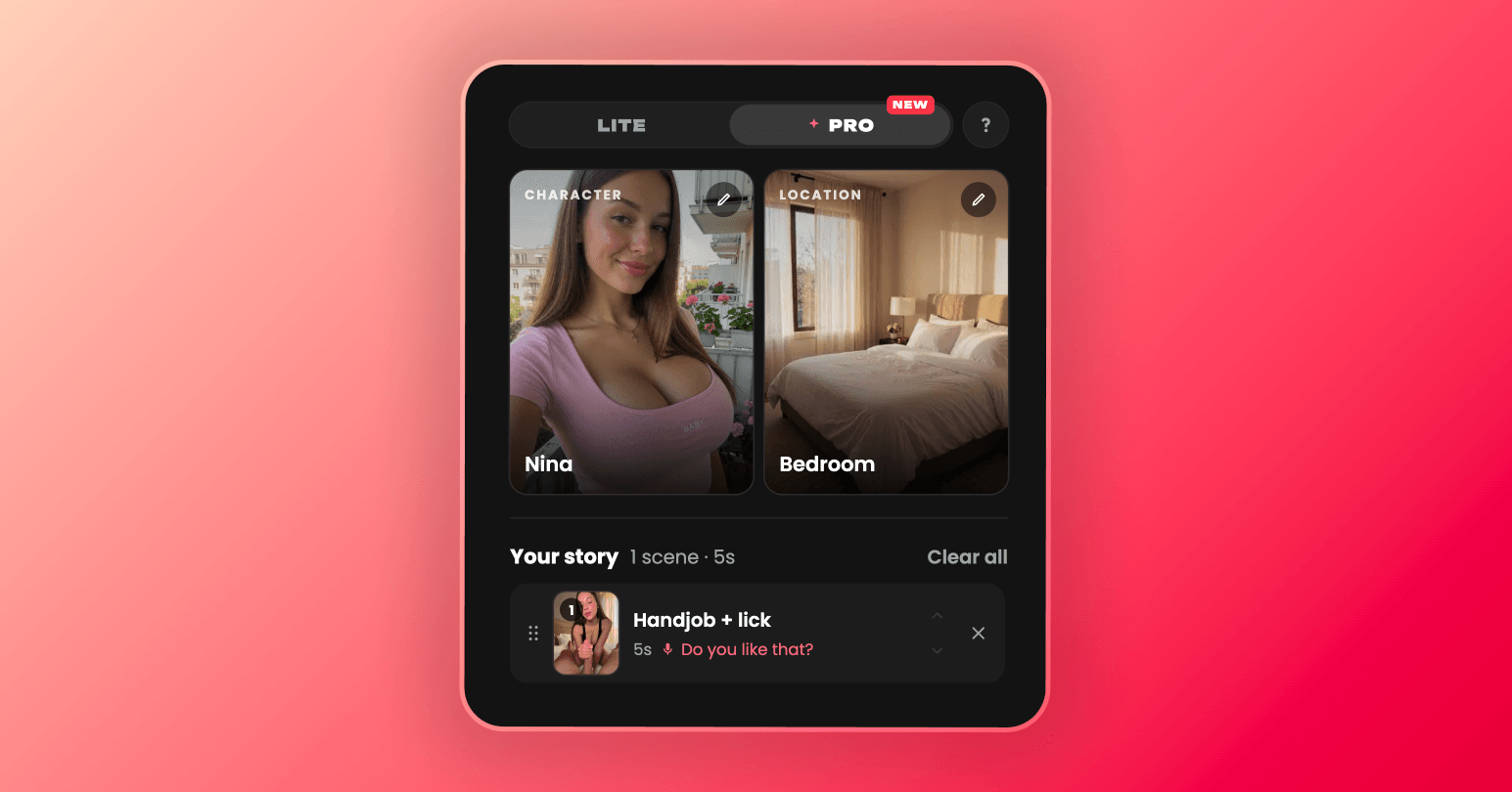 Candy AI Video Creator Studio page showing Lite and Pro modes