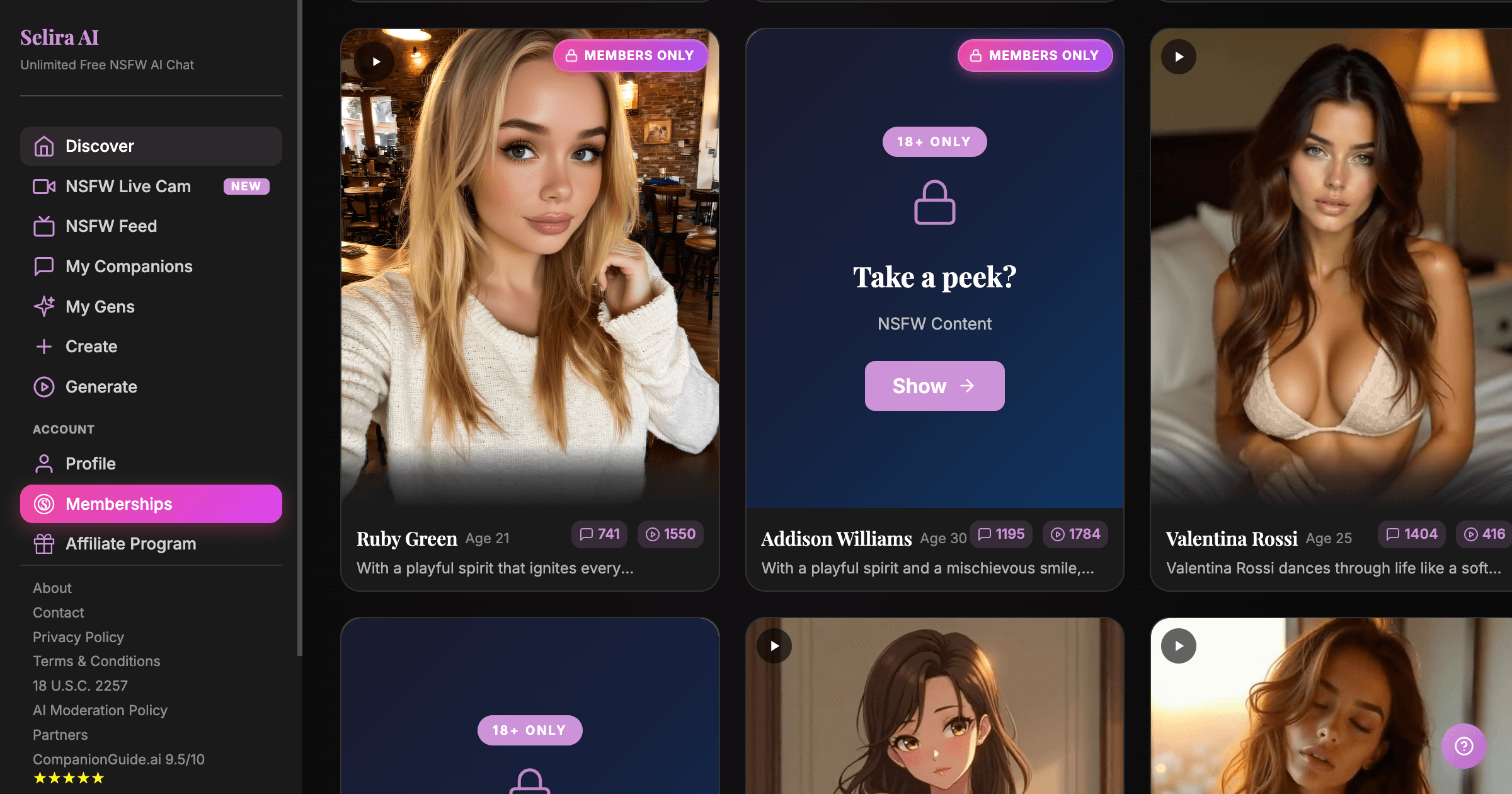 Selira AI screenshot