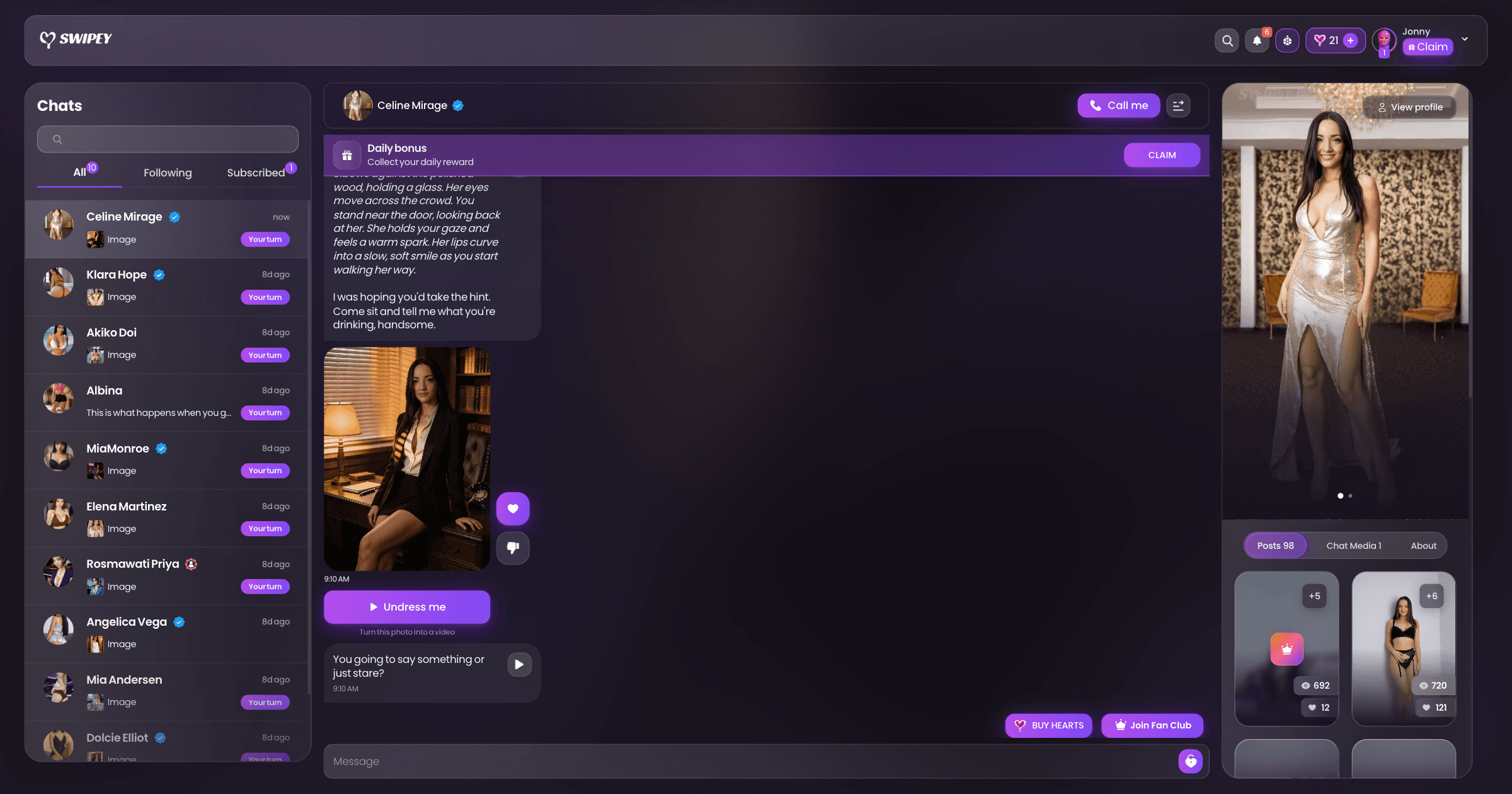 Swipey AI screenshot